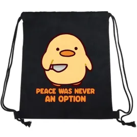 worek-plecak-czarny-do-szkoly-na-buty-peace-was-never-option-wiele-wzorow