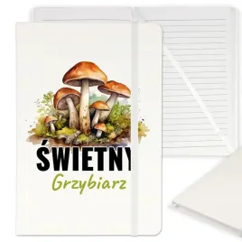 notes-bialy-w-linie-a5-milosnik-grzybobrania-wzor