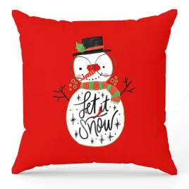 poduszka-czerwona-na-prezent-let-it-snow-rozne-swiateczne-wzory