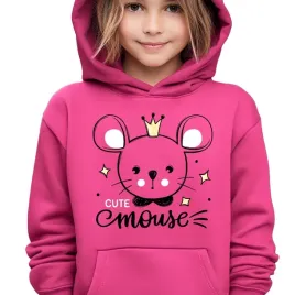 bluza-dziecieca-z-kapturem-104-cm-malinowa-urocza-myszka-ciekawe-wzory