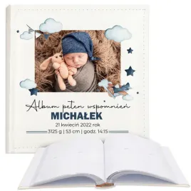album-ekoskora-prezent-od-chrzestnych-wzory-imie