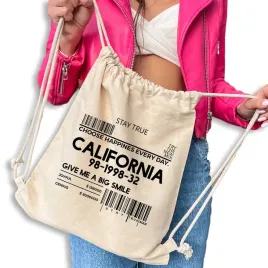 worek-plecak-bezowy-do-szkoly-na-buty-california-wiele-wzorow