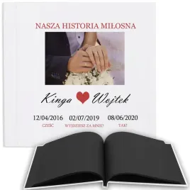 album-czarne-strony-prezent-na-walentynki-wz-imie