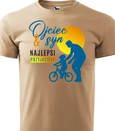 t-shirt-meski-koszulka-bezowa-roz-s-ojciec-and-syn-dzien-taty-prezent-wzory