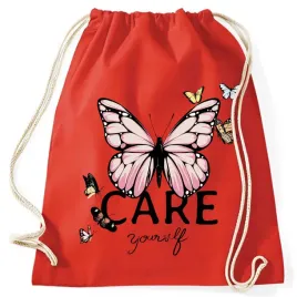 worko-plecak-czerwony-do-szkoly-na-buty-care-yourself-ciekawe-grafiki-wzory