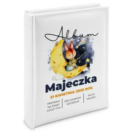 album-bialy-na-prezent-chrzest-imie-ekoskora-szyty