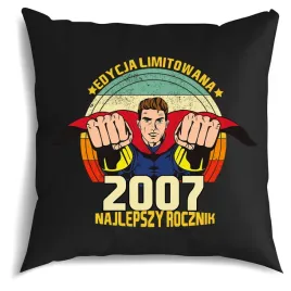 poduszka-czarna-jasiek-edycja-limitowana-rocznik-2007-prezent-urodzinowy-wz