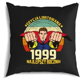 poduszka-czarna-jasiek-edycja-limitowana-rocznik-1999-prezent-urodzinowy-wz