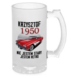 kufel-do-piwa-szklo-matowe-nadruk-imie-retro-wzory