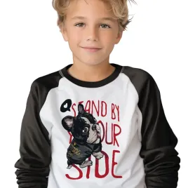 pizama-dziecieca-152-cm-czarna-dlugi-rekaw-stand-by-your-side-rozne-wz