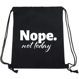 worek-plecak-czarny-do-szkoly-na-buty-nope-not-today-mix-wzorow