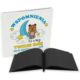 album-pamiatka-prezent-na-roczek-chrzest-metryczka