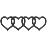 znaczek-emblemat-logo-audi-serca-mat-matowy-stan-nowy