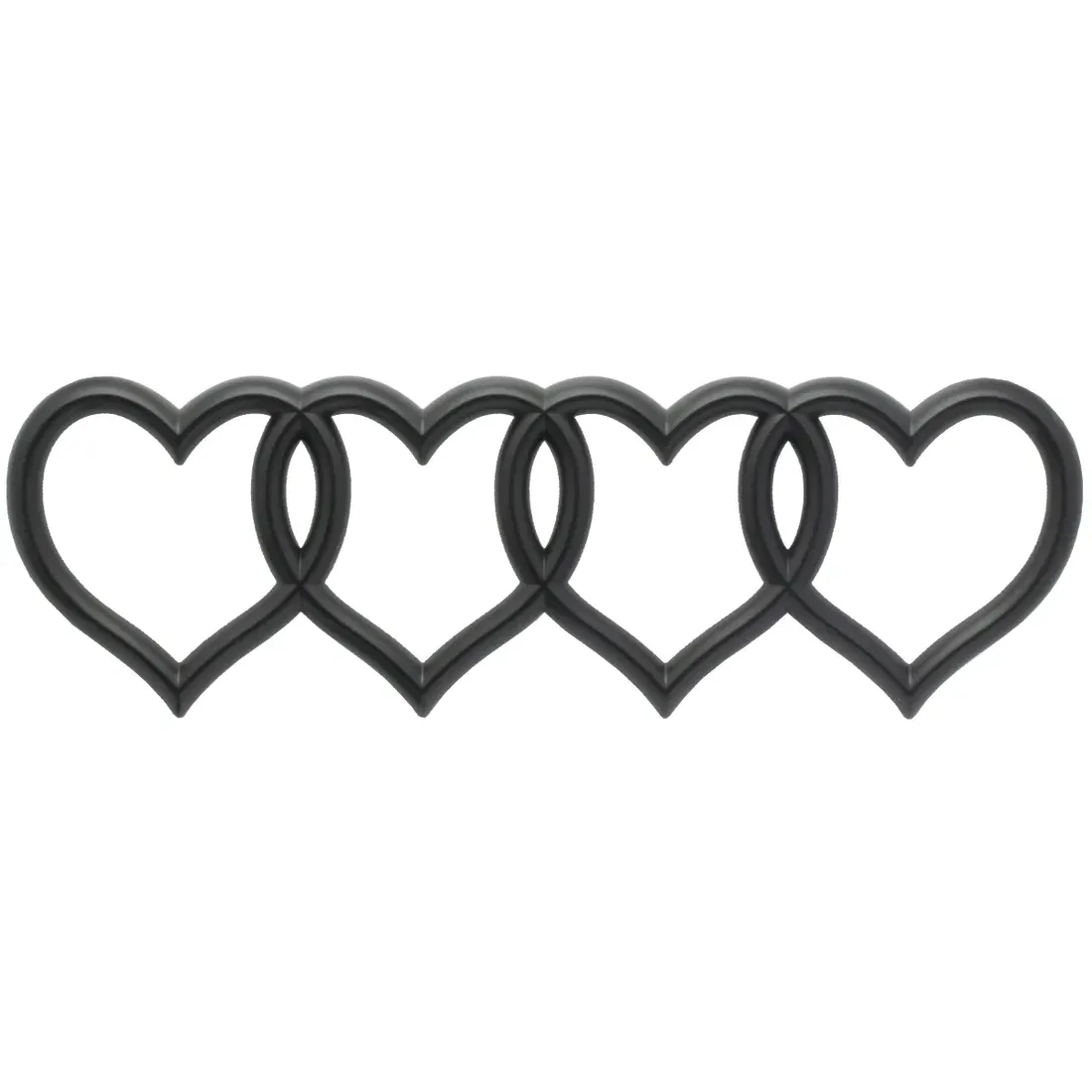 znaczek-emblemat-logo-audi-serca-mat-matowy