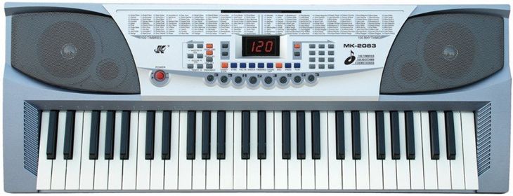 Zdjęcia - Syntezator Meike ﻿Keyboard MK-2083 54 Klawisze 100 Rytmów 