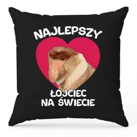 poduszka-czarna-40x40-prezent-janusz-nosacz-najlepszy-lojciec-na-swiecie-wz
