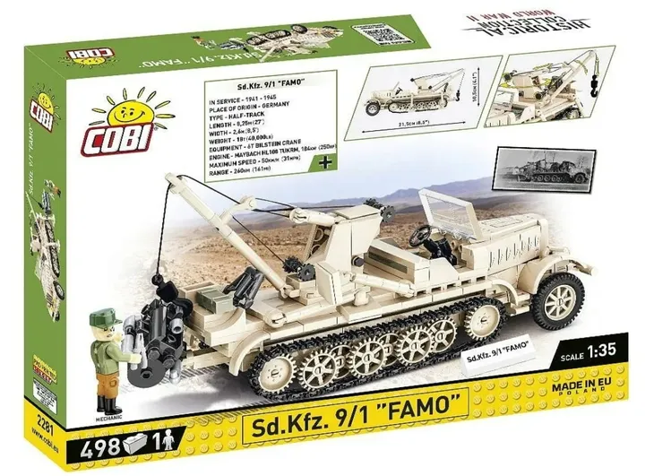 cobi-2281-sd-kfz-9-1-famo-498-kl