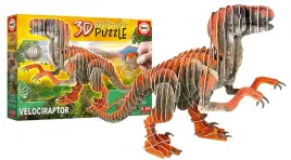 puzzle-3d-dinozaury-welociraptor-64-el-educa