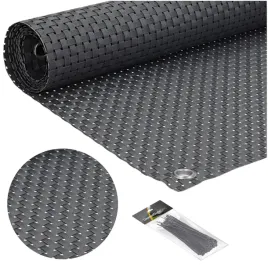 oslona-na-balkon-taras-mata-balkonowa-rattan-09x3m-zaslona-grafitowa-pvc