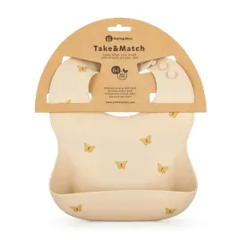 petiteandmars-silikonowy-sliniak-takeandmatch-sand-butterflies-6m-bez-we-wzory