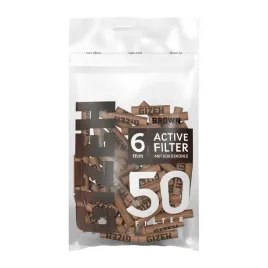 filtry-weglowe-gizeh-brown-active-filter-6mm-50szt