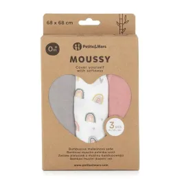 pielucha-muslinowa-3-sztuki-petiteandmars-moussy-rose-rainbows-68cmx68cm
