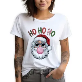 koszulka-damska-ho-ho-ho-santa-na-prezent-swiateczne-wzory-bialy-s