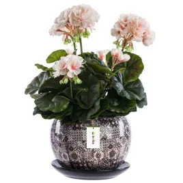 doniczka-okragla-ceramiczna-kula-o14-cm-brazowa-mozaika-podstawka