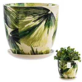 doniczka-ceramiczna-okragla-o125-cm-h13-cm-15l-zielone-liscie-podstawka