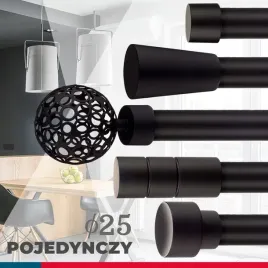 karnisz-czarny-mat-25-mm-420-gruba-rurka-solidny