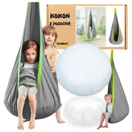 kolyska-bujak-kokon-fotel-szary-wiszacy-pokoju-dziecka-montessori-poducha