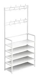 metalowy-wieszak-na-ubrania-szafka-buty-stojacy-podlogowy-5-polek-garderoba