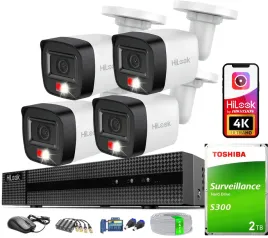 zestaw-do-monitoringu-4-kamery-8mpx-hilook-hikvision-hybrid-light-dysk-2tb