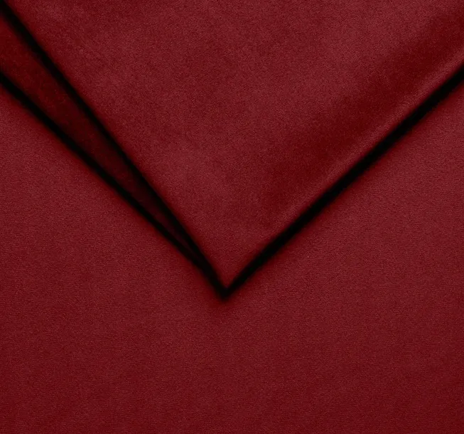 tkanina-material-welur-plusz-czerwony