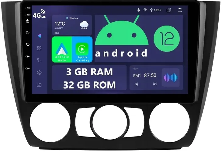 nawigacja-2din-radio-android-bmw-e81-e82-e87-e88-3-32-gb-dsp-carplay-lte-radio-informacja-rds-pasmo-am-pasmo-fm-radio-cyfrowe-dab