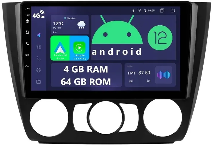 radio-nawigacja-2din-android-bmw-e81-e82-e87-e88-4-64-gb-dsp-carplay-lte-zalaczone-wyposazenie-wiazka-zasilajaca-antena-gps-antena-lte-kable-usb-wiazka-rca-sub-wiazka-rca-cam-mikrofon-zewnetrzny-slot-na-karte-sim