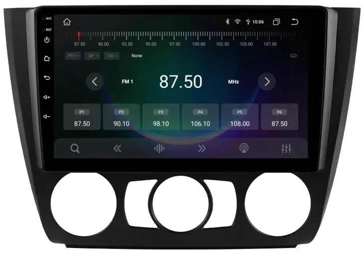 radio-nawigacja-2din-android-bmw-e81-e82-e87-e88-4-64-gb-dsp-carplay-lte-radio-informacja-rds-pasmo-am-pasmo-fm-radio-cyfrowe-dab