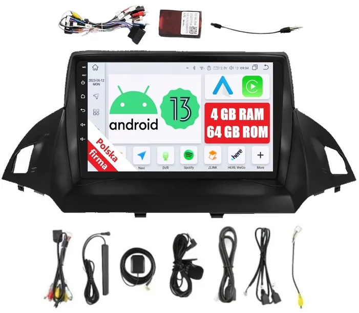nawigacja-radio-2din-android-ford-kuga-mk2-escape-4-64-gb-dsp-carplay-przekatna-ekranu-9
