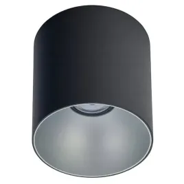 lampa-oprawa-sufitowa-punktowa-tuba-czarna-srebrna-point-tone-nowodvorski
