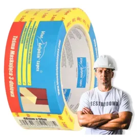 tasma-malarska-papierowa-blue-dolphin-maskujaca-3-dni-38mm-x-50m-zolta