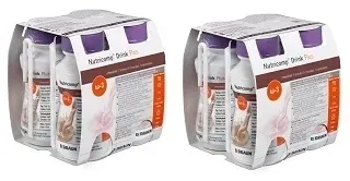 NUTRI comp DRINK plus 8 szt. x 200 ml - czekolada, Omega-3, protei, 300kcal