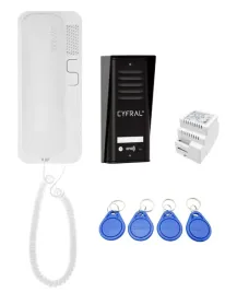 domofon-1-rodzinny-dwuzylowy-cyfral-cosmo-r1-czarny-breloki-bialy-unifon