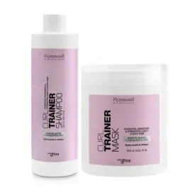kosswell-zestaw-szampon-maska-do-wlosow-kreconych-curl-trainer-2x500ml