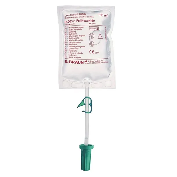 Uro-Tainer PHMB płukanie, pielęgnacja cewnika/Foley, usuwa bakterie, BBRAUN