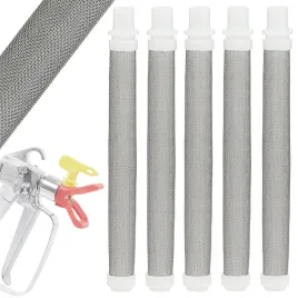 5x-filtr-paluszkowy-60-mesh-agregat-malarski-zestaw-5-sztuk-filtrow