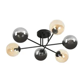 lampa-sufitowa-brendi-6b-bl-mix-3-loft-klosze-mix-czarna