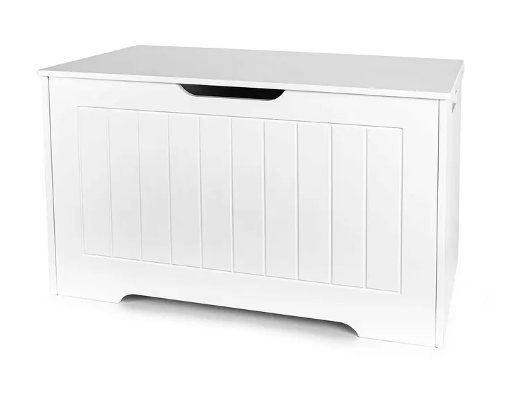 Skrzynia na Zabawki Skarby Decoria 103 L Trwała Płyta MDF 76x40x48 cm