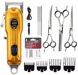 maszynka-do-strzyzenia-golenia-psow-kotow-trymer-zestaw-mocna-trymer-zlota