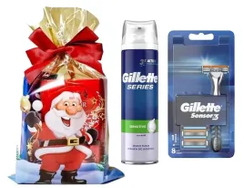 zestaw-prezentowy-gillette-sensor3-maszynka-6-wkladow-pianka-do-golenia