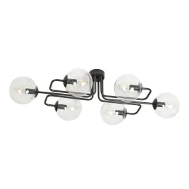 lampa-sufitowa-brendi-6a-bl-transparent-loft-klosz-czarna